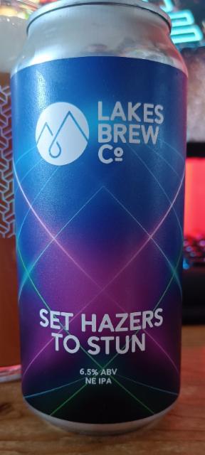 set hazers to stun 6.5%, Lakes Brew Co., England
