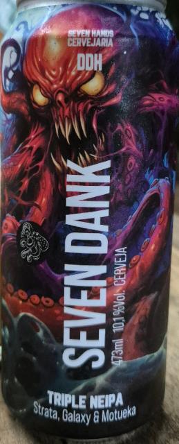 seven dank 10.1%, Seven Hands Cervejaria, Brazil