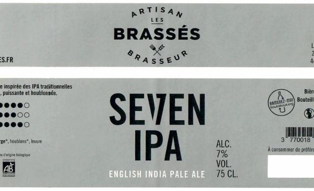 Seven IPA 7.0%, Les Brassés, France