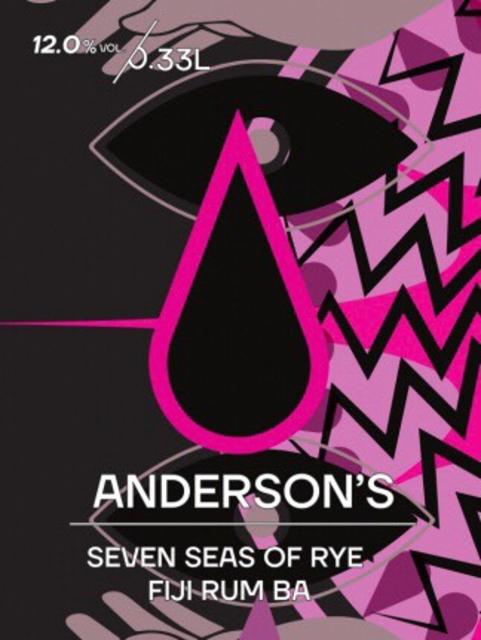 Seven Seas Of Rye Fiji Rum BA 12.0%, Anderson's Craft Beer, Estonia