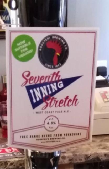 Seventh Inning Stretch 4.3%, Rooster's Brewing Co., England