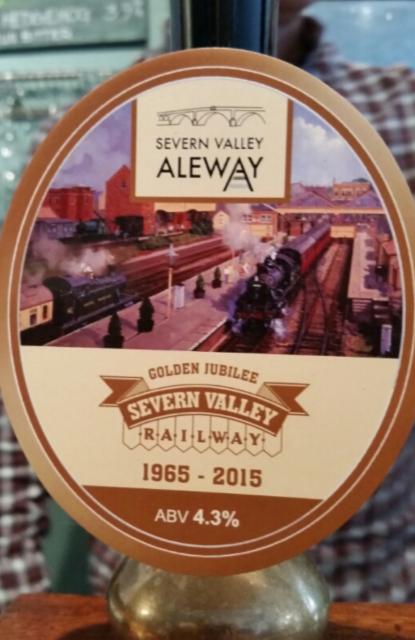 Severn Valley Aleway 4.3%, Bewdley Brewery, England