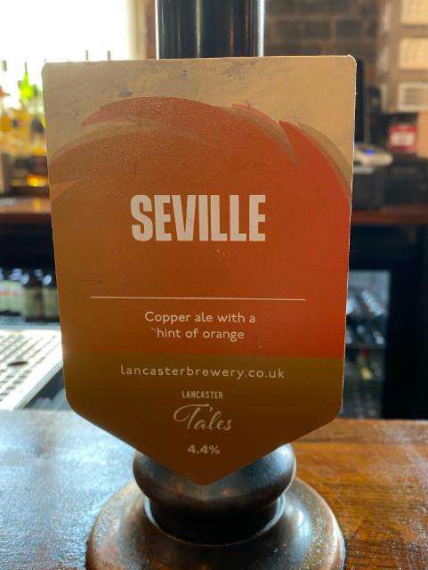 Seville 4.4%, Lancaster Brewery Ltd, England