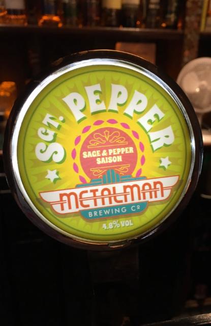 Sgt. Pepper 4.8%, Metalman Brewing Company, Ireland
