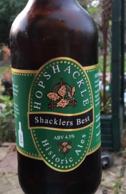 Shacklers Best 4.3%, Hopshackle Historic Ales, England