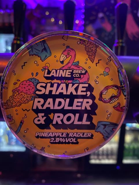Shake, Radler & Roll 2.8%, Laine Brew Co, England