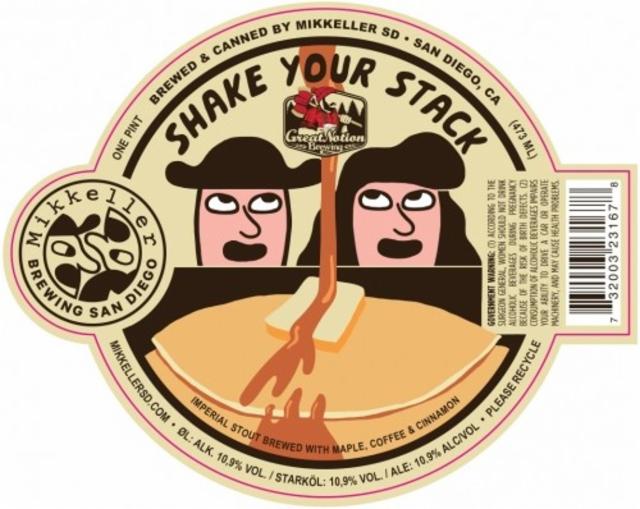 Shake Your Stack 9.7%, Mikkeller Brewing San Diego, United States