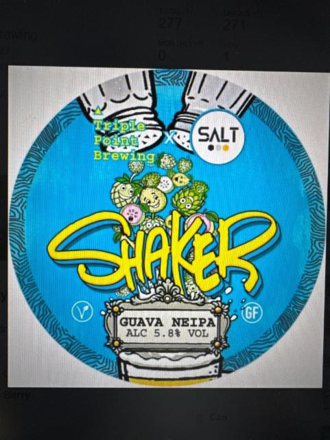 Shaker, Triple Point Brewing