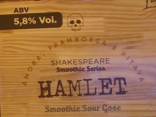 Shakespeare Series Hamlet 5.8%, Tesla Cervejaria, Brazil