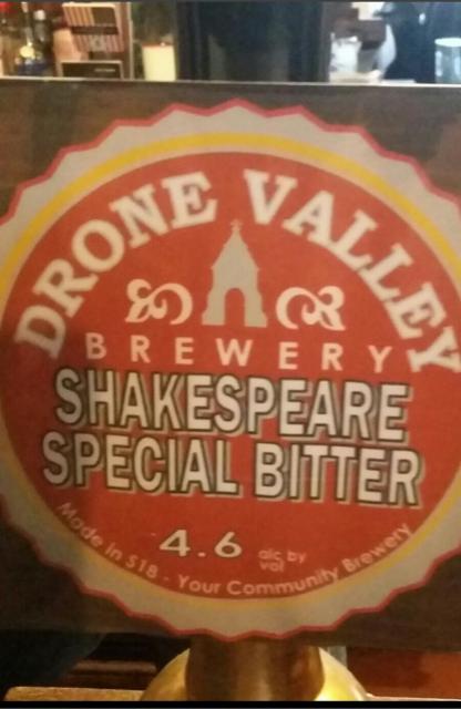 Shakespeare Special Bitter 4.6%, Drone Valley Brewery, England