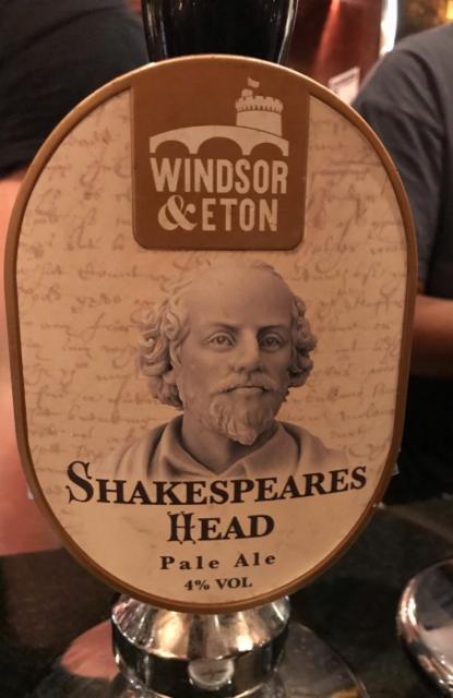 Shakespeare's Head 4.0%, Windsor & Eton Brewery, England