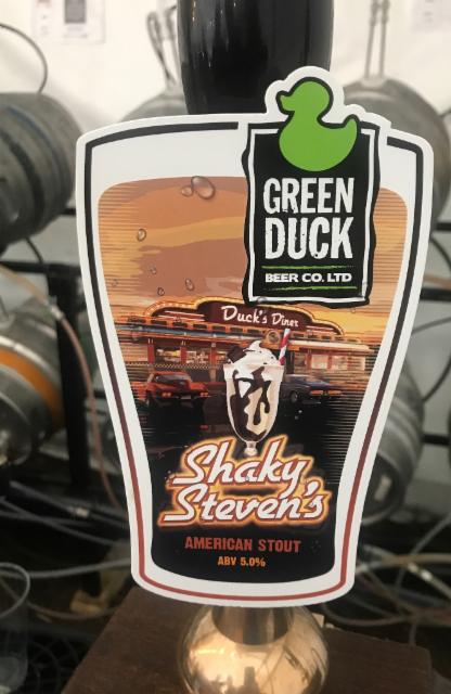 Shaky Steven's 5.0%, Green Duck Beer Co., England