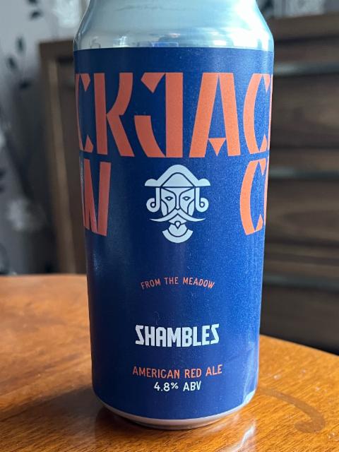 Shambles 4.8%, Blackjack Brewing Company, England