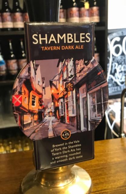 Shambles Tavern Dark Ale 4.4%, Rudgate Brewery, England