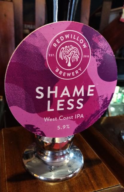 Shameless 5.9%, RedWillow Brewery, England