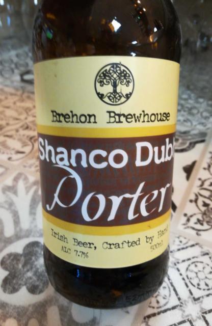 Shanco Dubh Porter 7.7%, Brehon Brewhouse, Ireland