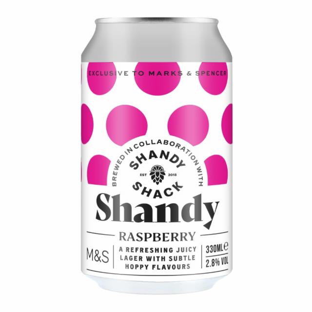 Shandy Shack Raspberry Marks & Spencer, Shandy Shack