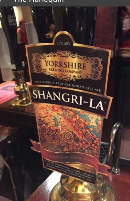 Shangri -La 6.7%, Yorkshire Brewing Company, England