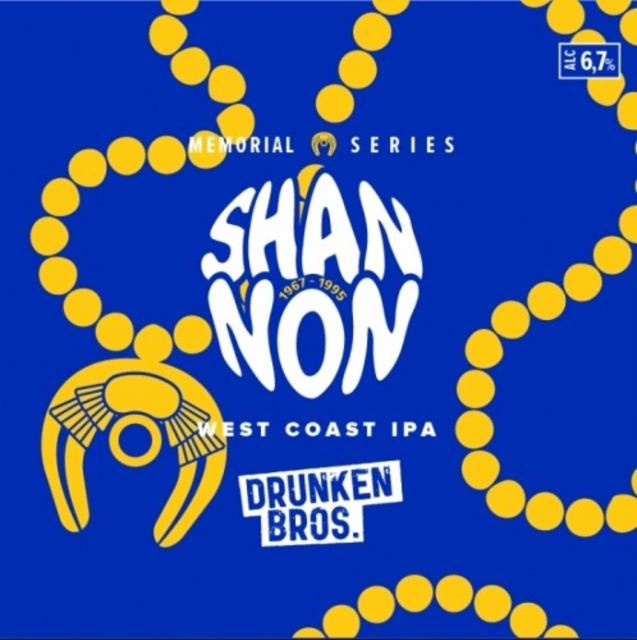 Shannon (Memorial Series) 6.7%, Drunken Bros Brewery, Spain