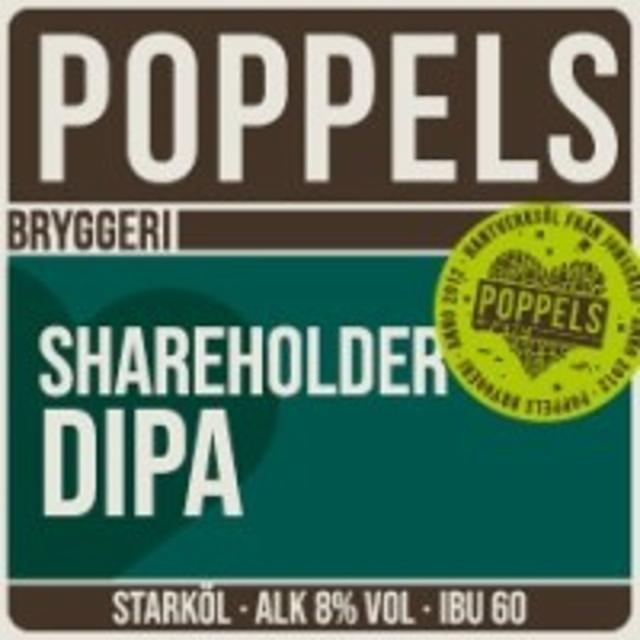 Shareholder DIPA 8.0%, Poppels Bryggeri, Sweden