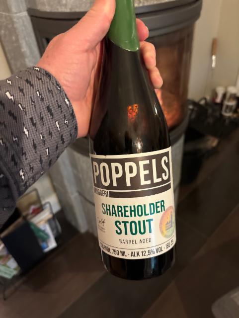 Shareholder Stout 12.5%, Poppels Bryggeri, Sweden
