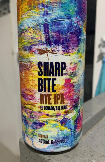 Sharp Bite Rye IPA 6.4%, Cervejaria Dádiva, Brazil