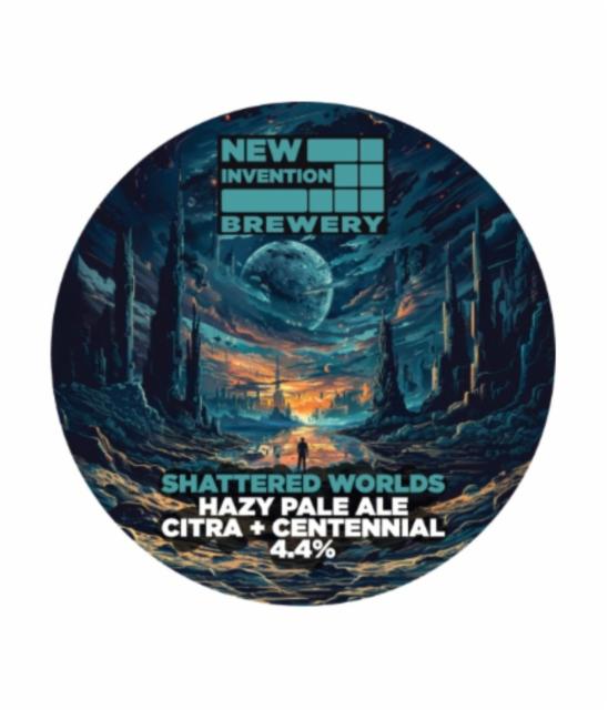 Shattered Worlds 4.4%, New Invention Brewery, England