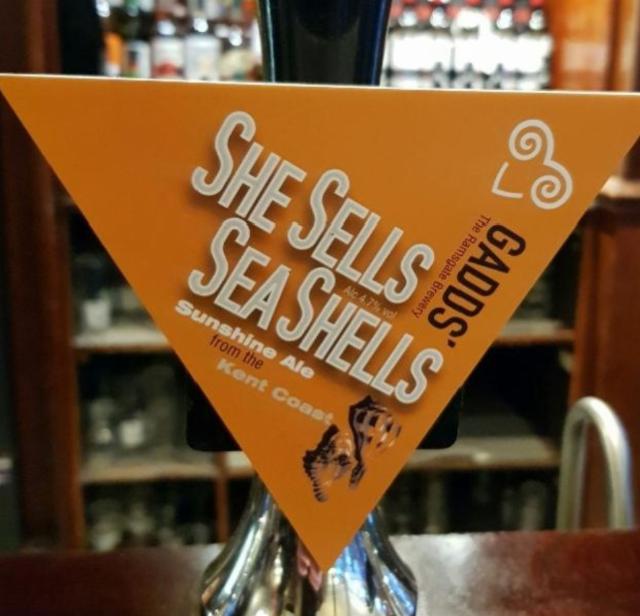 She Sells Sea Shells 4.7%, Gadds' The Ramsgate Brewery, England