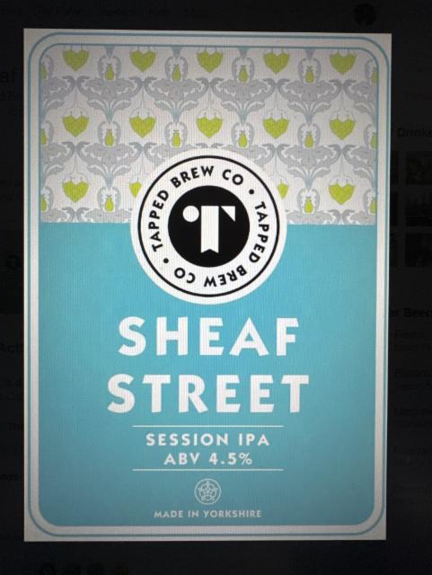 Sheaf Street Pale, The Tapped Brew Co.
