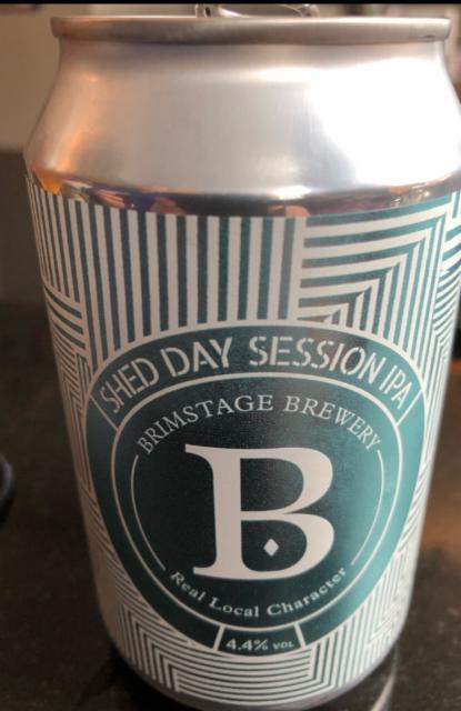Shed Day Session IPA 4.4%, Brimstage Brewery, England