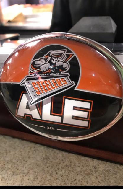 Sheffield Steelers Ale 3.2%, Bradfield Brewer, England