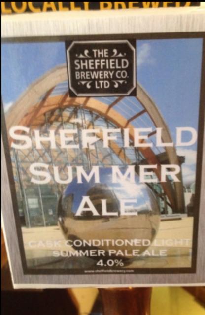 Sheffield Summer Ale 4.0%, The Sheffield Brewery, England