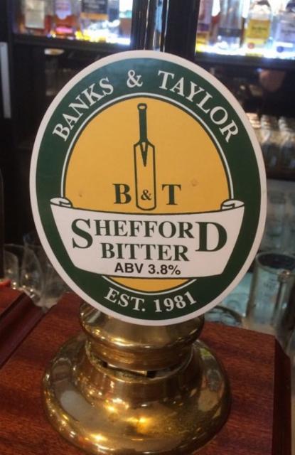 Shefford Bitter 3.8%, B&T Brewery Ltd. Shefford Ales, England
