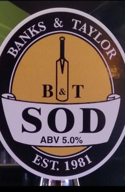 Shefford Old Dark (SOD) 5.0%, B&T Brewery Ltd. Shefford Ales, England