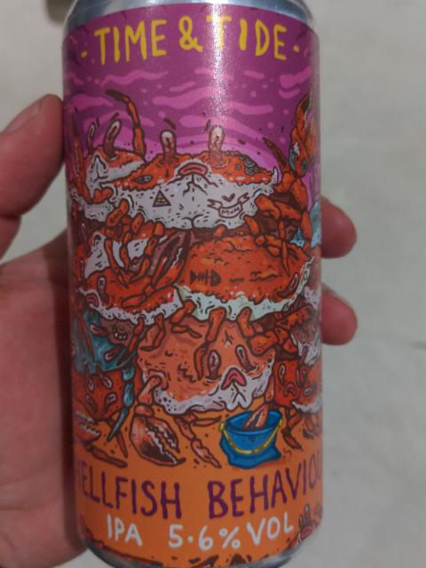 shellfish behavior 5.6%, Time & Tide Brewing, England