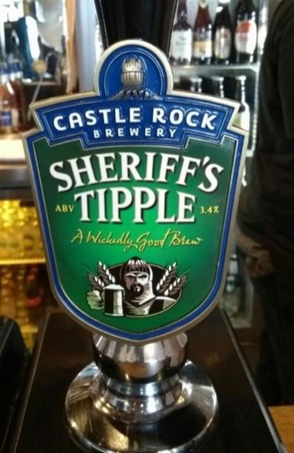 Sheriff's Tipple 3.4%, Castle Rock Brewery, England