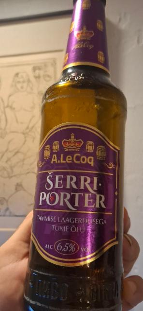 šerri porter 6.5%, A. Le Coq (Olvi), Estonia