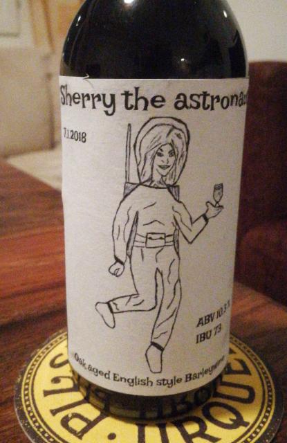Sherry the astronaut 10.3%, Humaloidi Homebrewing, Finland