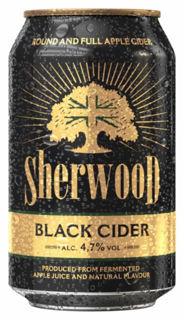 Sherwood Black Cider 4.7%, Olvi, Finland
