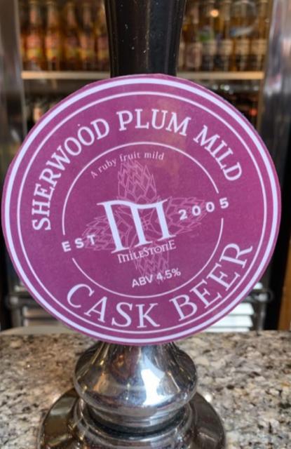 Sherwood Plum Mild 4.5%, Milestone Brewery, England