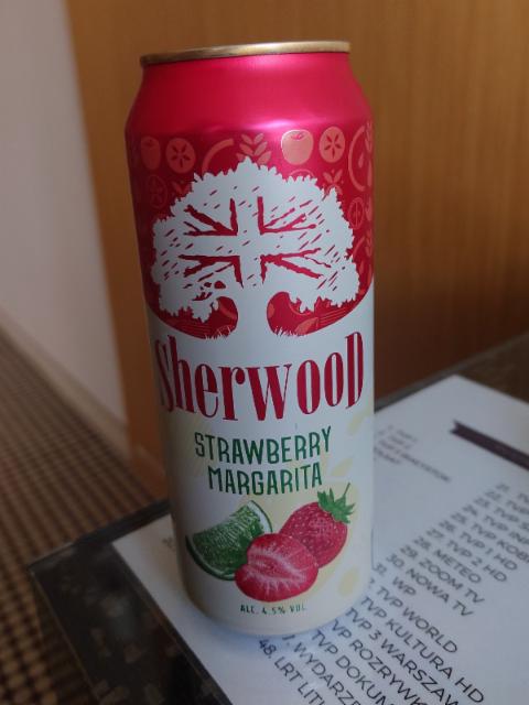 Sherwood Strawberry margarita 4.5%, Volfas Engelman (Olvi), Lithuania