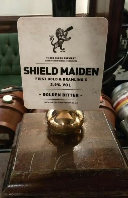 Shield Maiden 3.9%, Three Kings Brewery, England