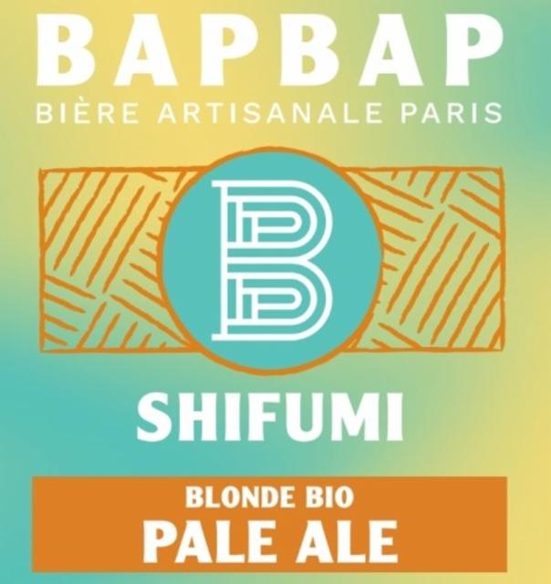 Shifumi Bio 5.3%, Brasserie BAPBAP, France
