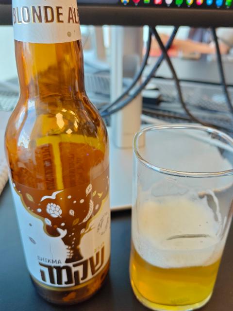 Shikma Blonde Ale, Israel Beer Brewering