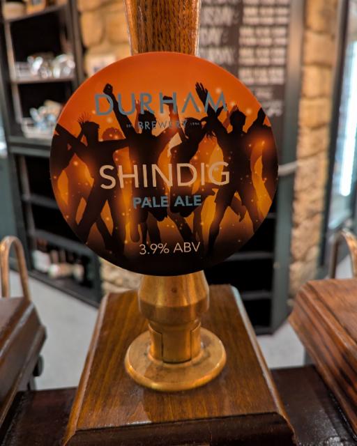Shindig 3.9%, The Durham Brewery, England