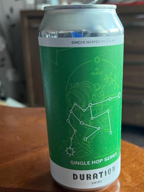 Shine 4.9%, Duration Brewing, England