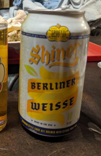 Shiner Berliner Weisse 4.1%, Spoetzl Brewery, United States