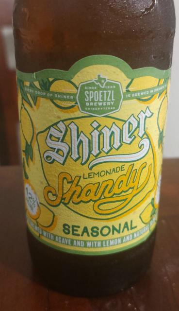 Shiner Lemonade Shandy 4.2%, Spoetzl Brewery, United States