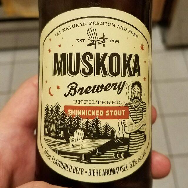 Shinnicked Stout 5.2%, Muskoka Brewery, Canada