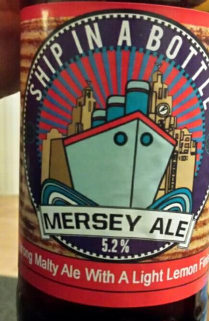 Ship In A Bottle Mersey Ale 5.2%, Liverpool Organic Brewery, England